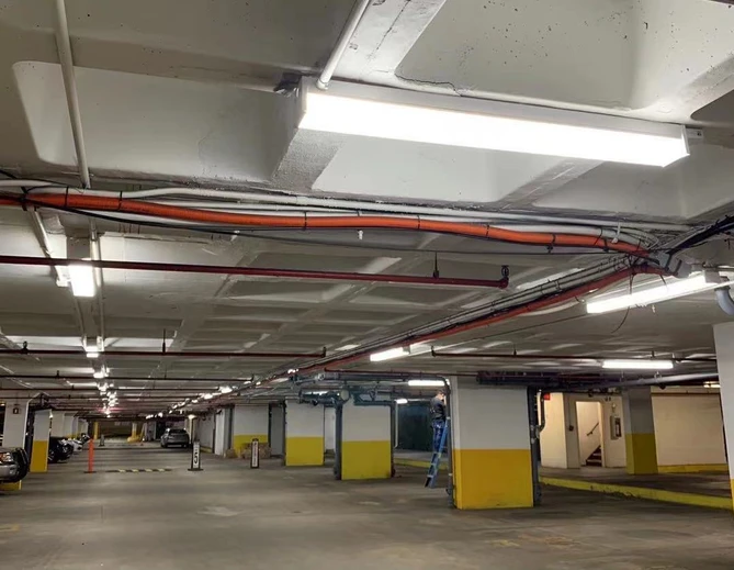 2FT 18W LED Linear Wrap 3000K/4000K/5000K CCT Adjustable - 6 Pack